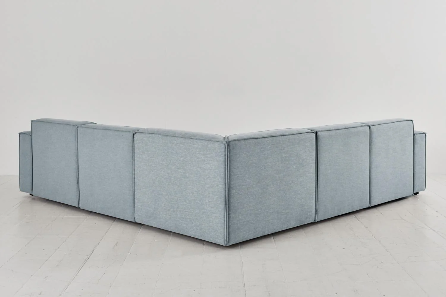 Model 03 Corner Sofa with Ottoman, Seaglass - Image 5