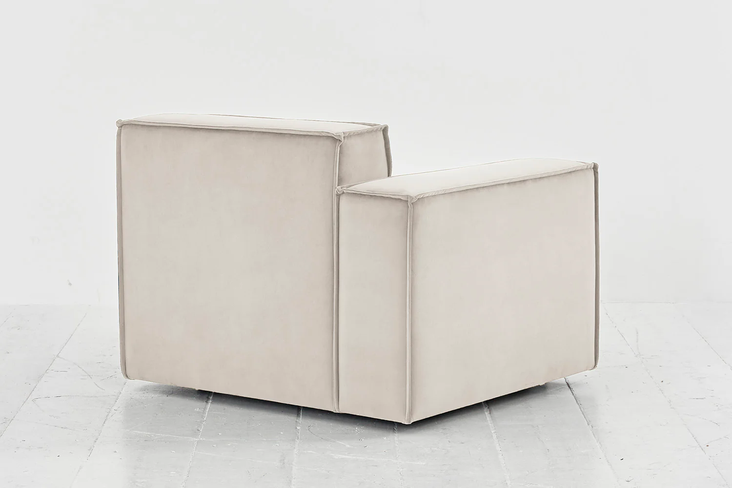 Model 03 Left Arm Sofa Module, Bone - Image 4