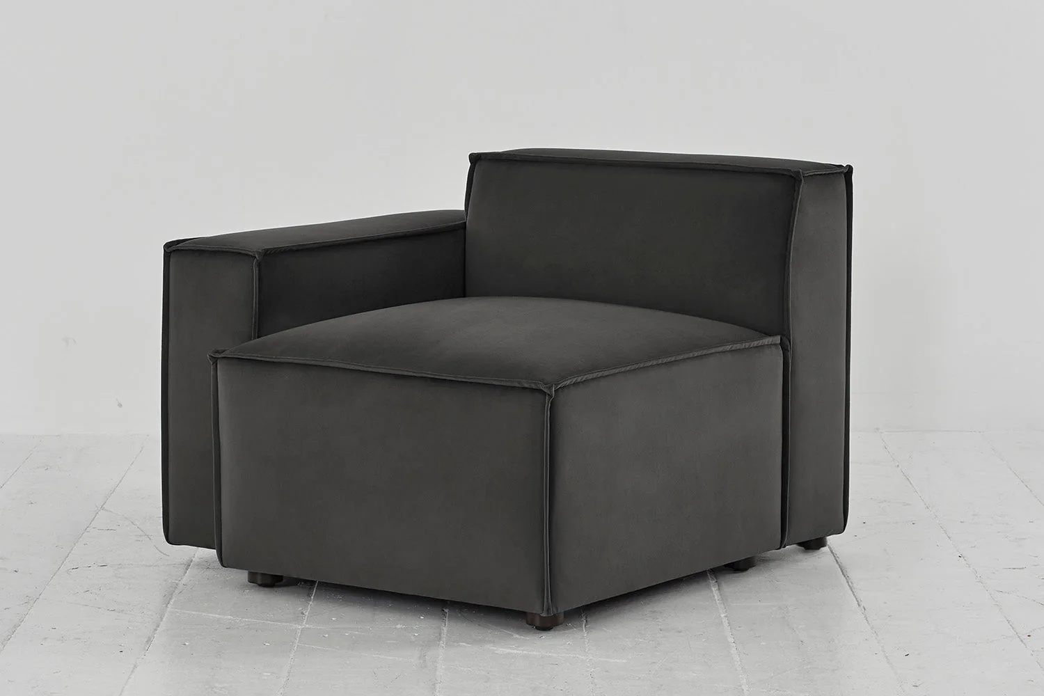 Model 03 Left Arm Sofa Module, Charcoal - Image 4