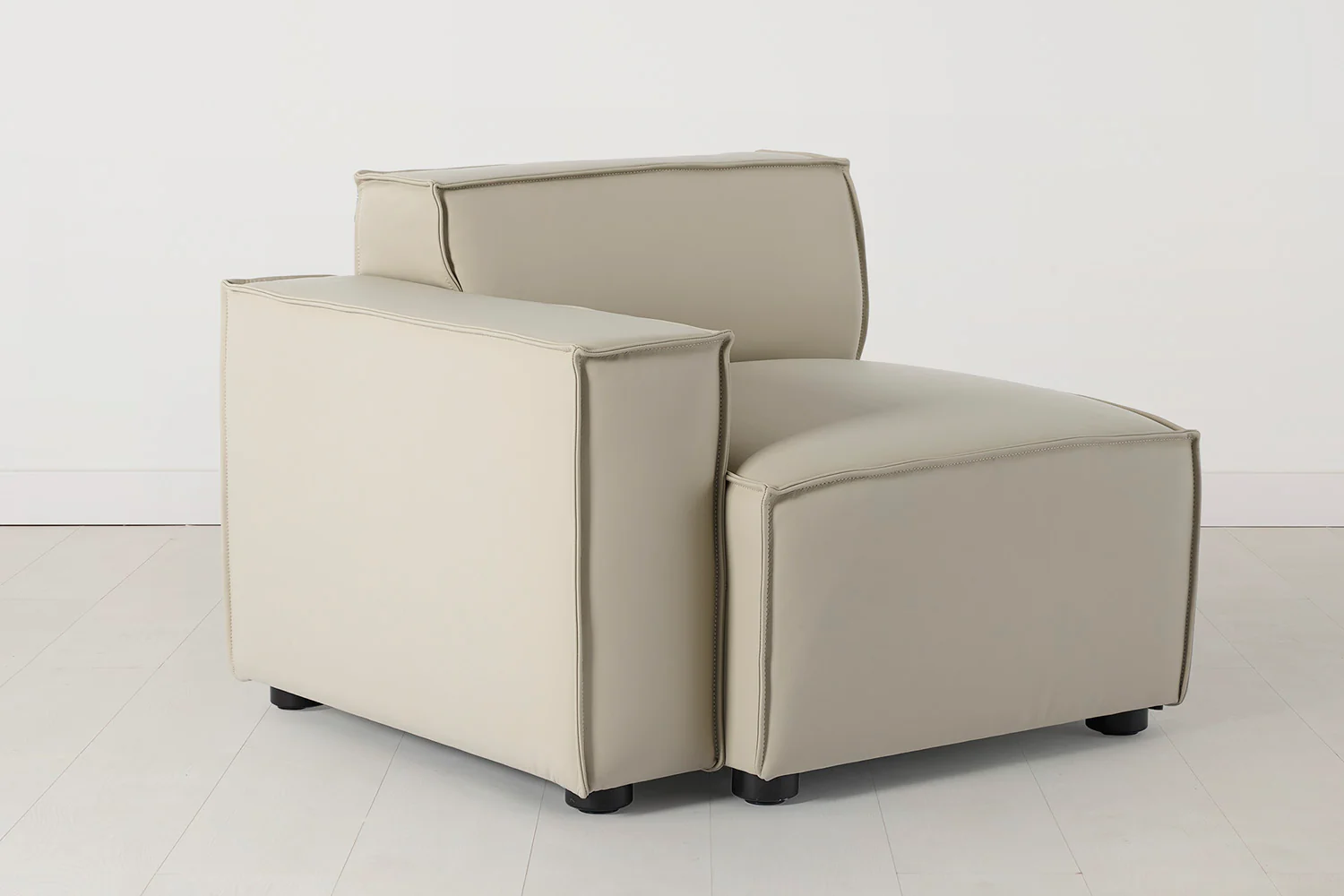 Model 03 Left Arm Sofa Module, Oyster - Image 2