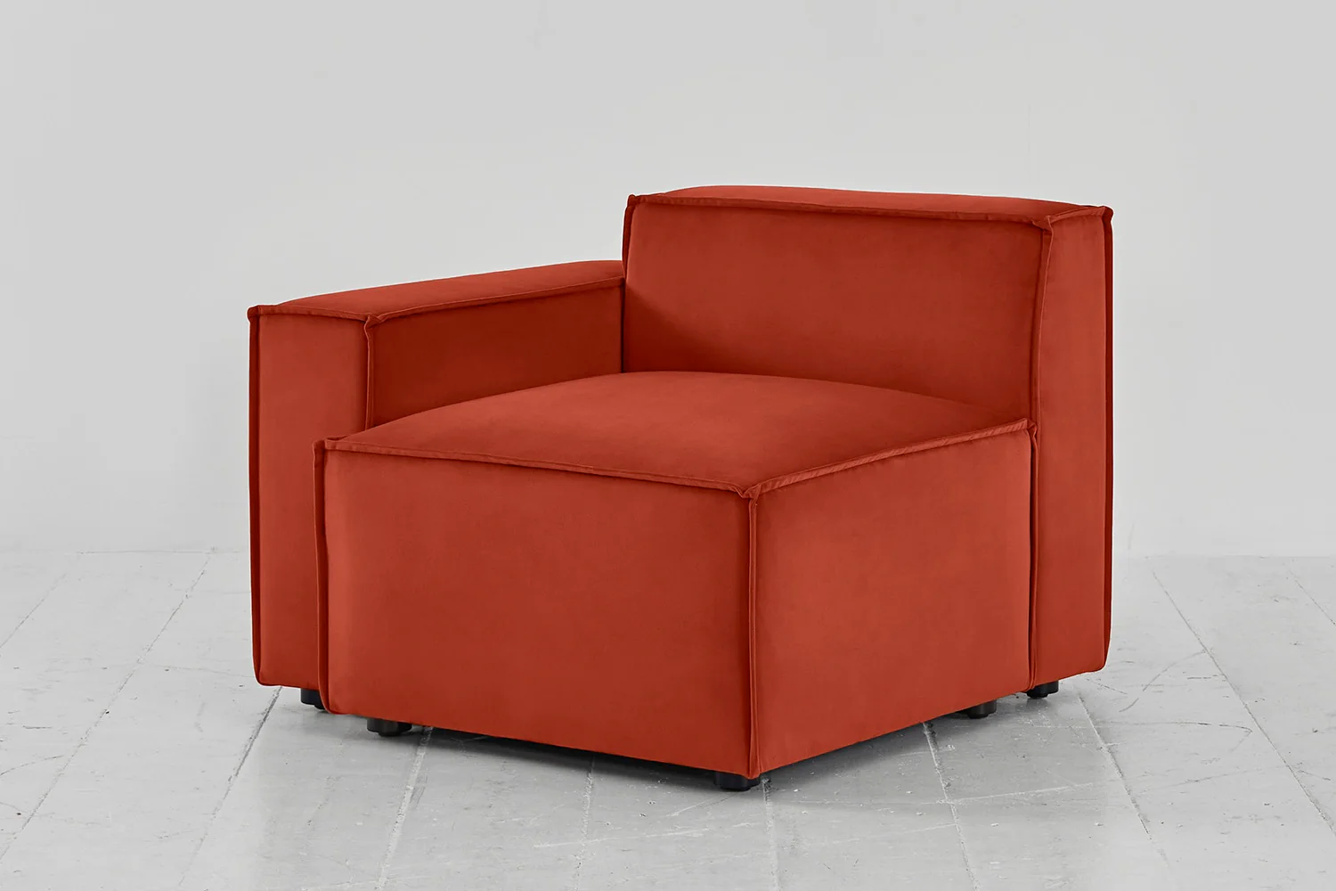 Model 03 Left Arm Sofa Module, Paprika - Image 4