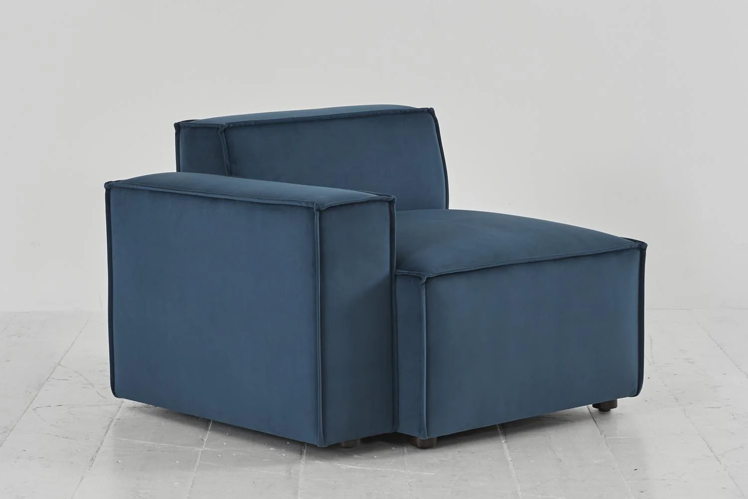 Model 03 Left Arm Sofa Module, Teal - Image 5