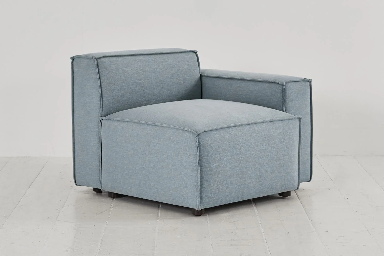 Model 03 Right Arm Sofa Module, Seaglass - Image 2