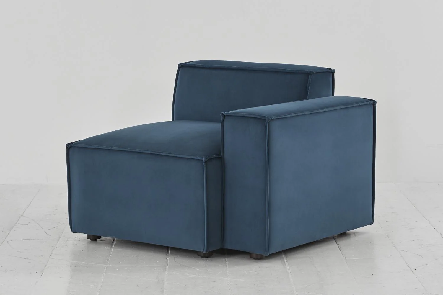Model 03 Right Arm Sofa Module, Teal - Image 2