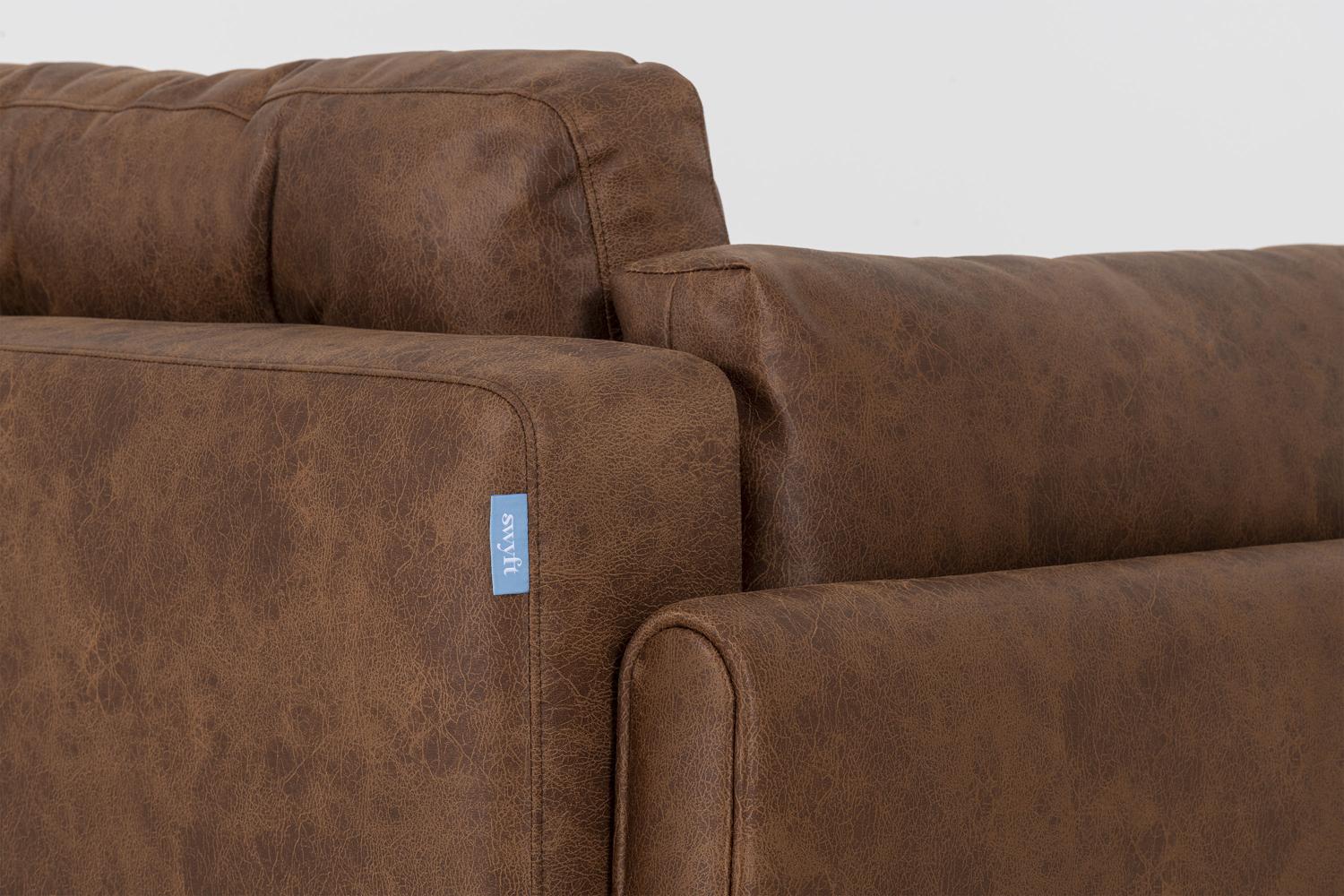 Model 04 Sofa Bed 3 Seater, Chestnut - Image 12
