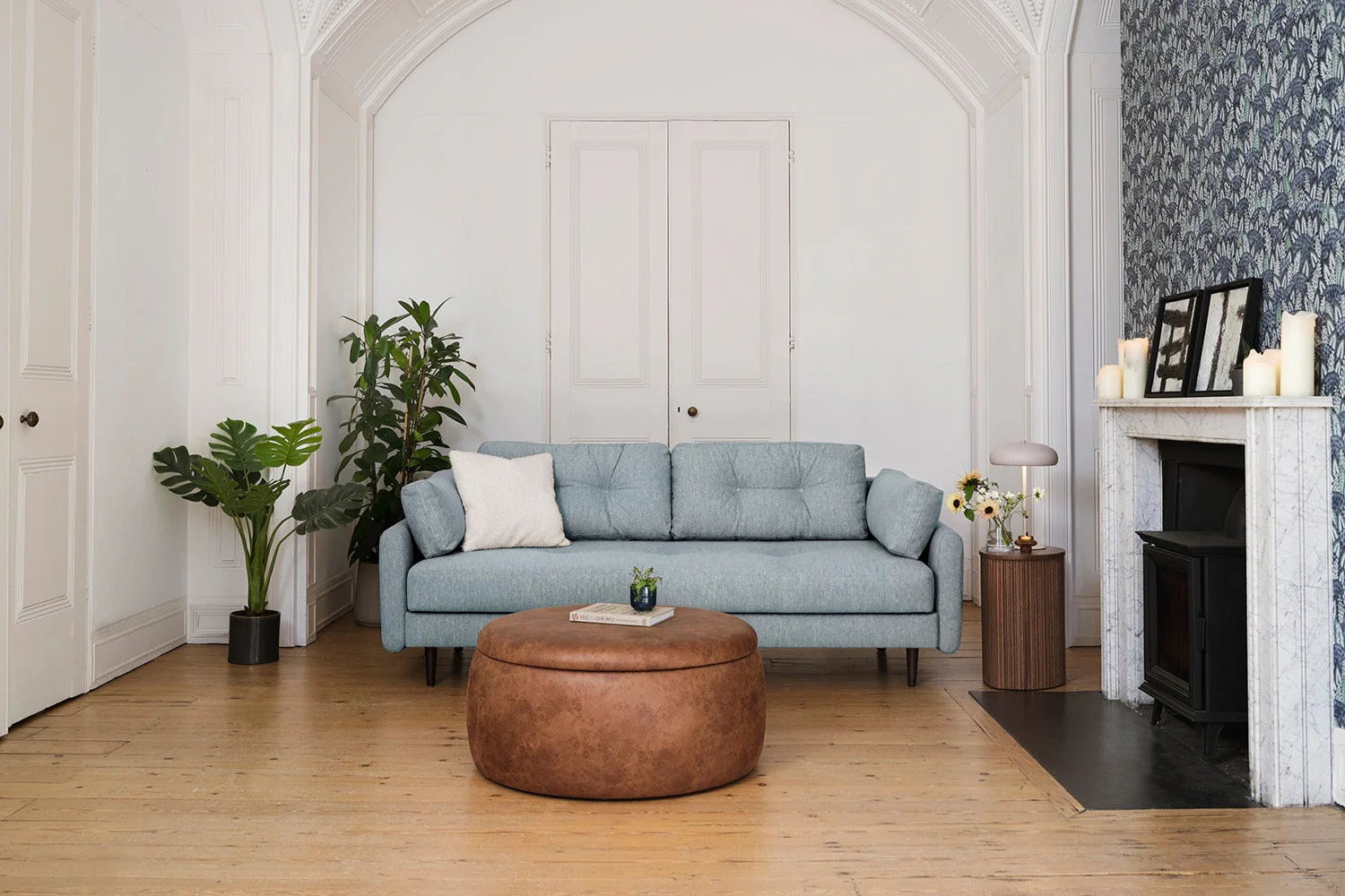 Model 04 Sofa Bed 3 Seater, Seaglass - Image 2