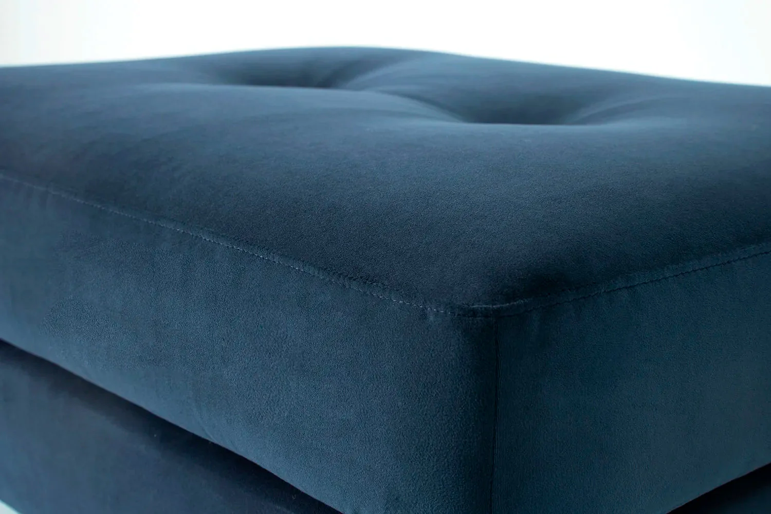 Model 04 Ottoman, Teal - Image 4