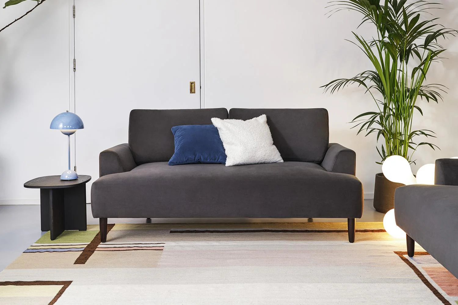 Model 05 2-Seater Sofa, Charcoal - Image 2