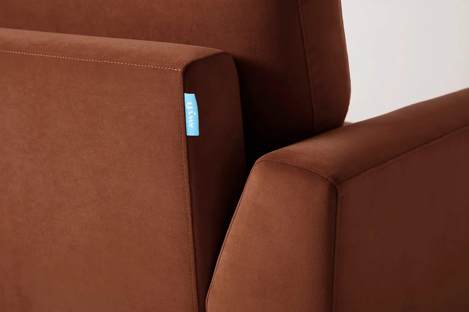 Model 05 2-Seater Sofa with ottoman, Umber - Image 5