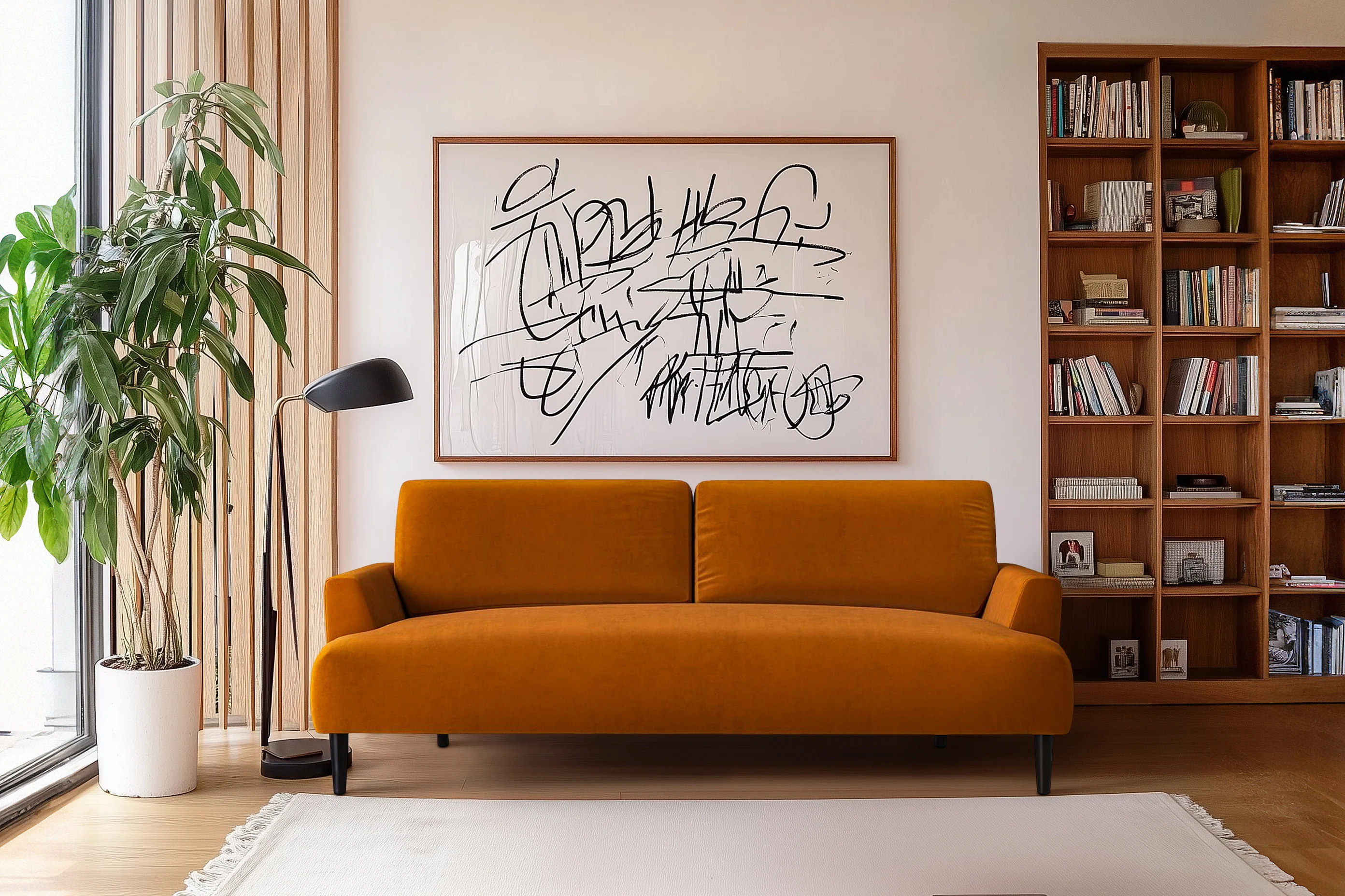 Model 05 3-Seater Sofa, Bronze - Image 2