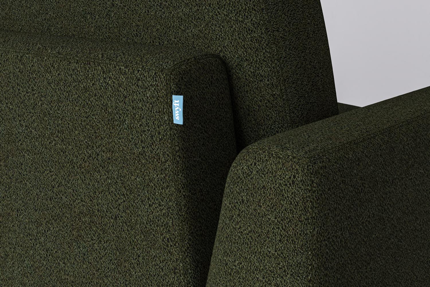 Model 05 3-Seater Sofa with ottoman, Fern - Image 6