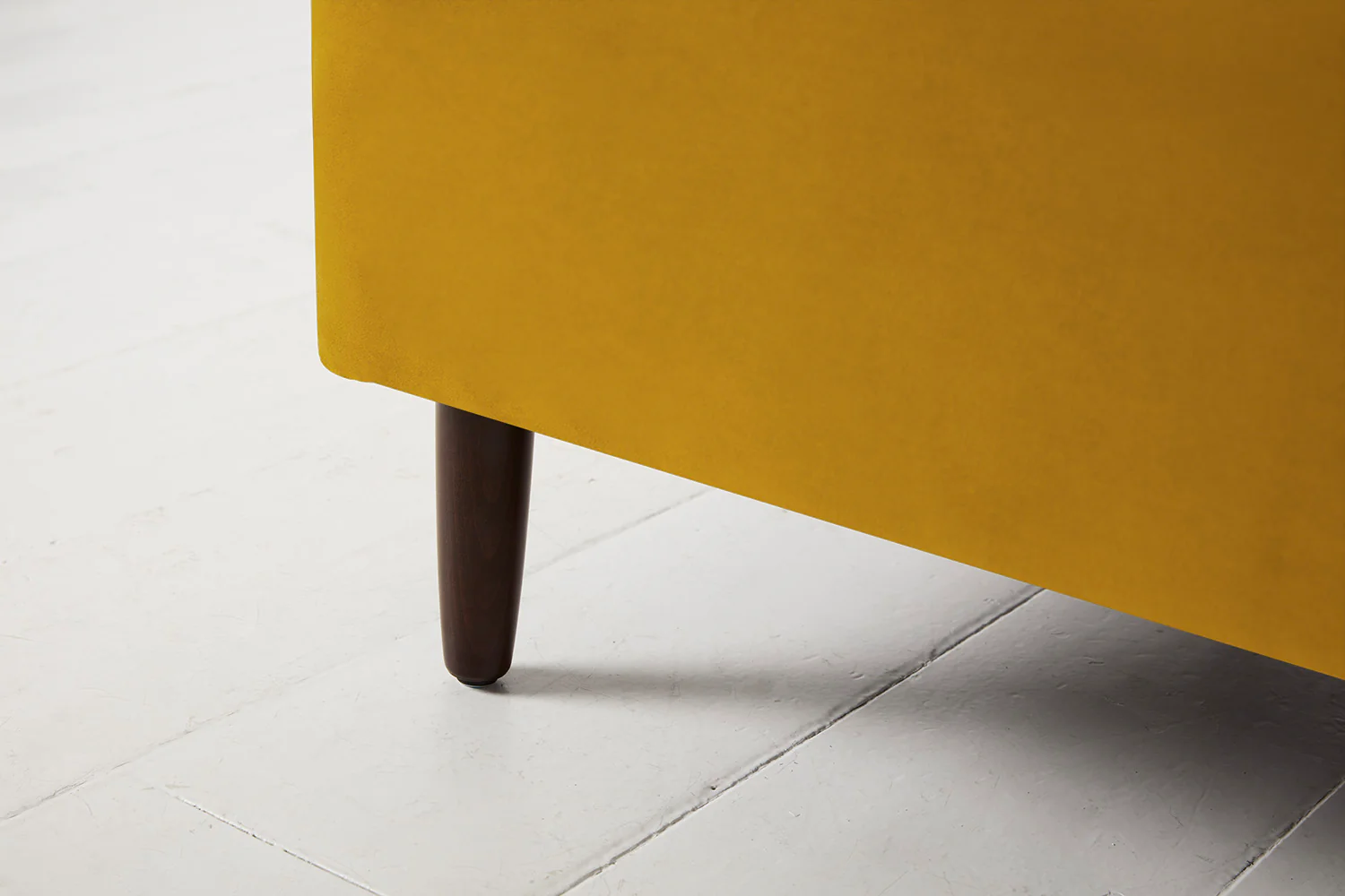 Model 05 3-Seater Sofa with ottoman, Mustard - Image 8