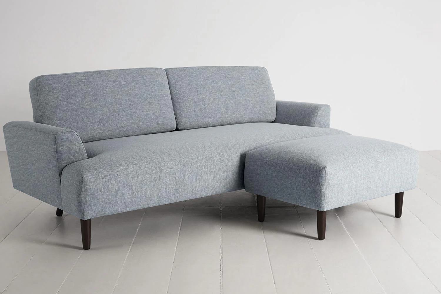 Model 05 3-Seater Sofa with ottoman, Seaglass - Image 3