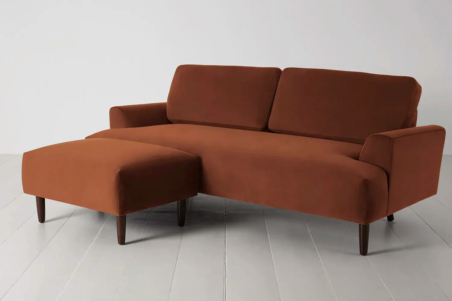 Model 05 3-Seater Sofa with ottoman, Umber - Image 3