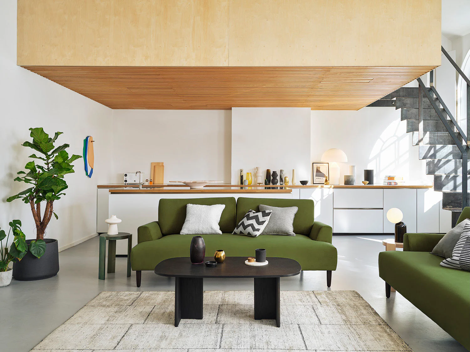 Model 05 3-Seater Sofa, Vine - Image 2