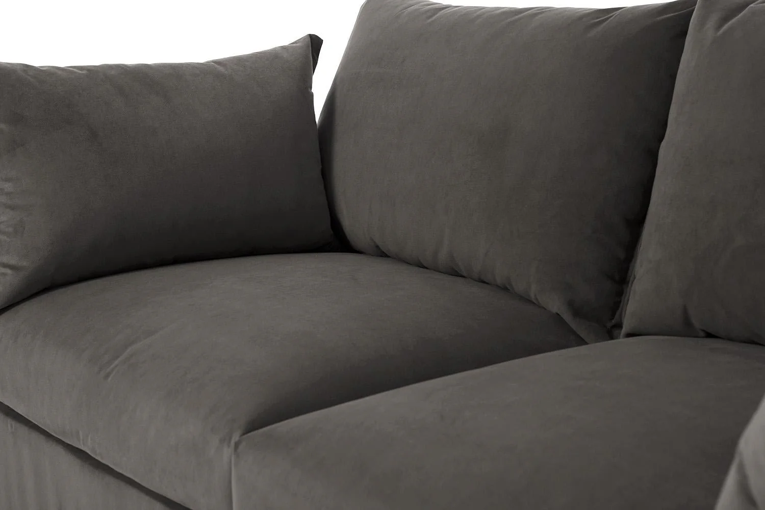 Model 06 2-Seater Left Chaise Sofa, Elephant - Image 6