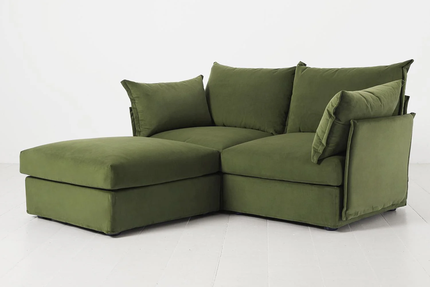 Model 06 2-Seater Left Chaise Sofa, Vine - Image 4
