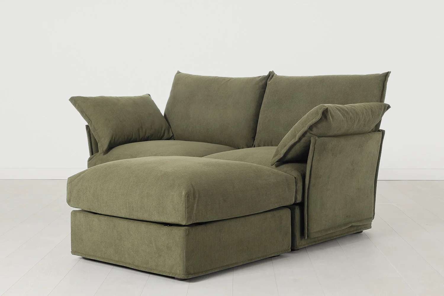 Model 06 2-Seater Right Chaise Sofa, Fennel - Image 2