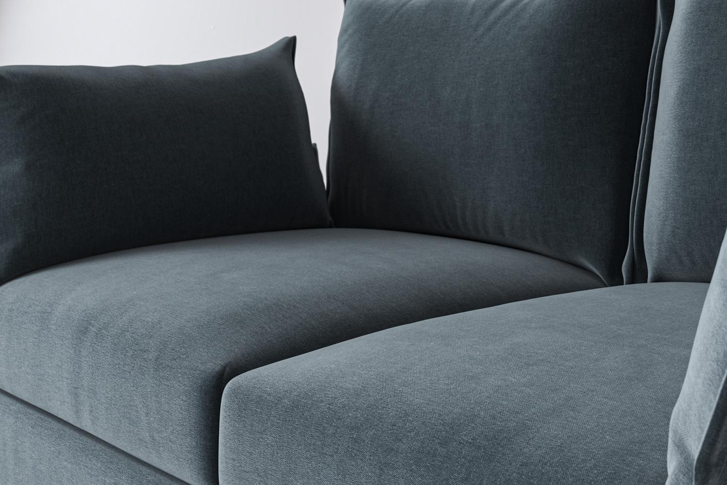 Model 06 2-Seater Right Chaise Sofa, Hydro - Image 6
