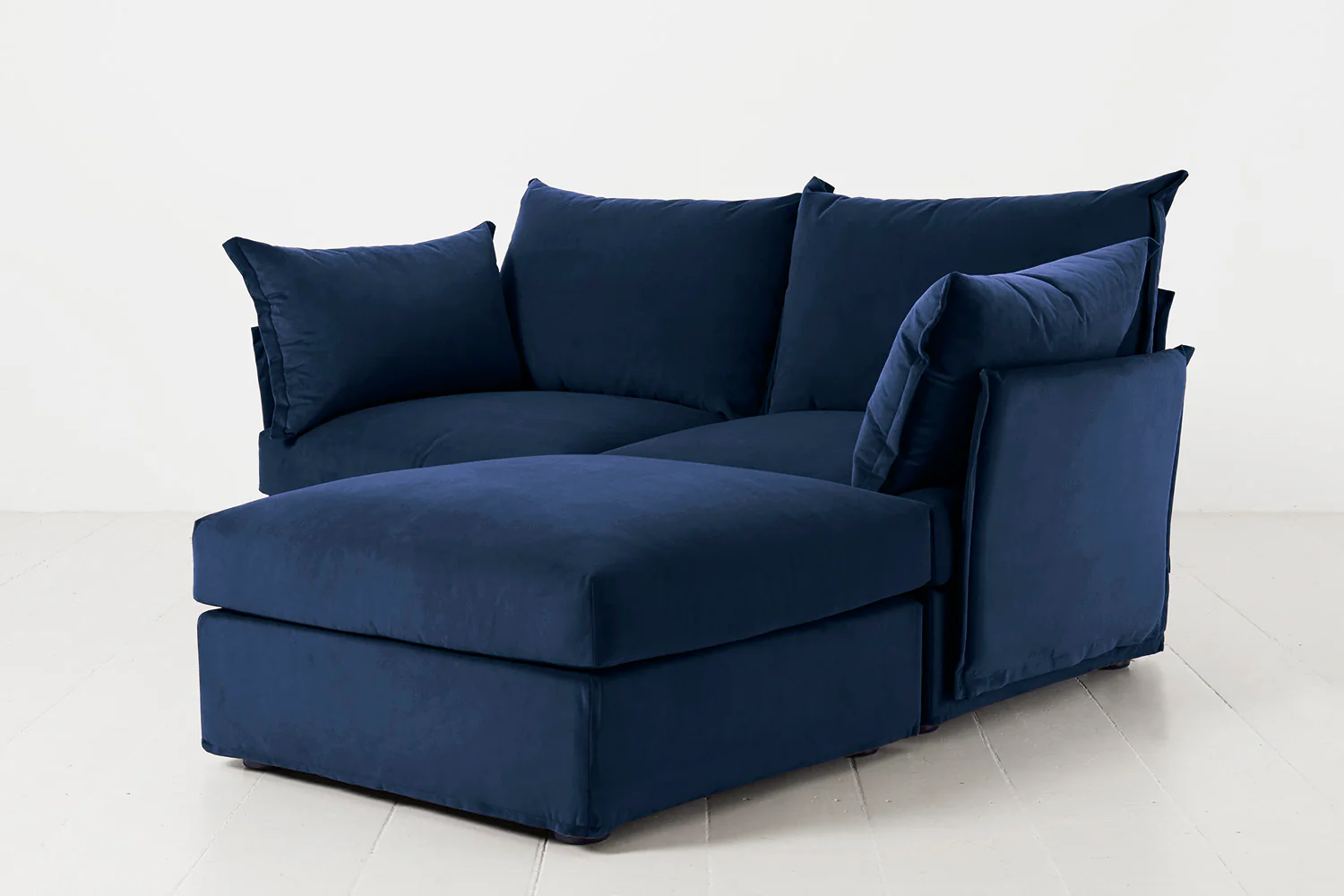 Model 06 2-Seater Right Chaise Sofa, Indigo - Image 3
