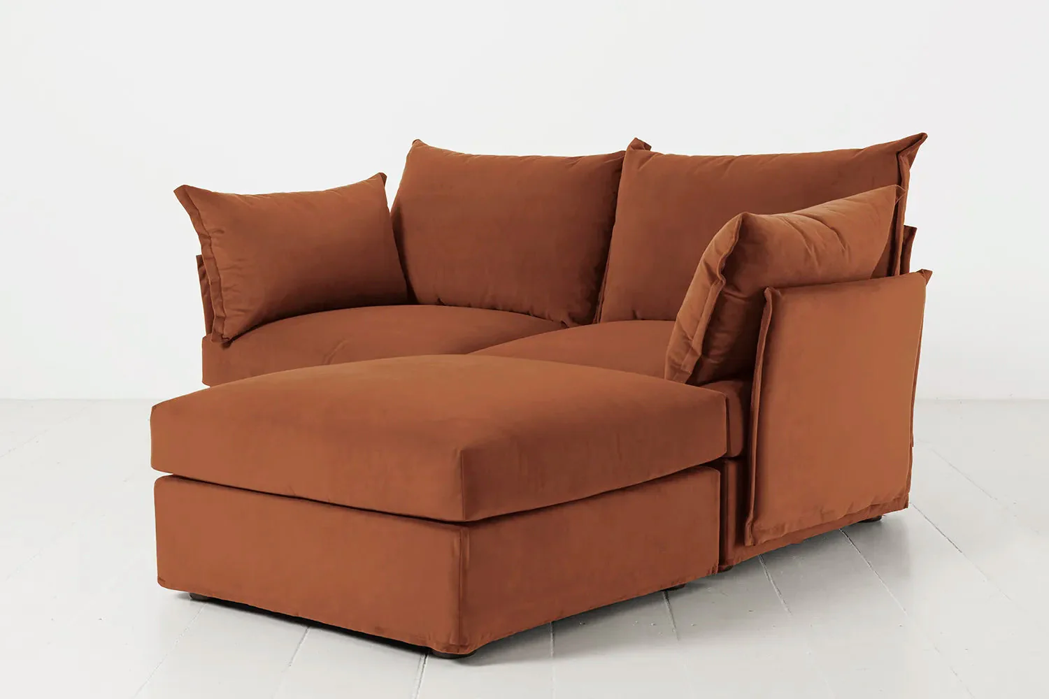 Model 06 2-Seater Right Chaise Sofa, Umber - Image 2