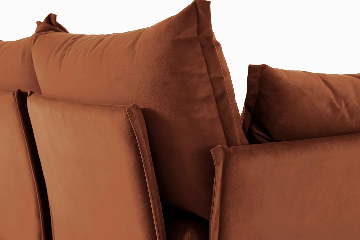 Model 06 2-Seater Right Chaise Sofa, Umber - Image 4