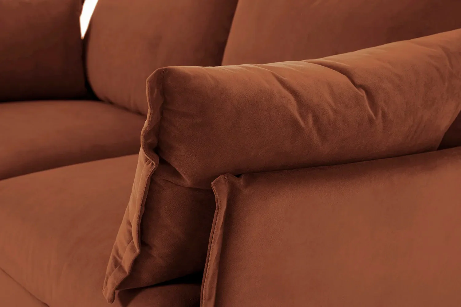 Model 06 2-Seater Right Chaise Sofa, Umber - Image 5