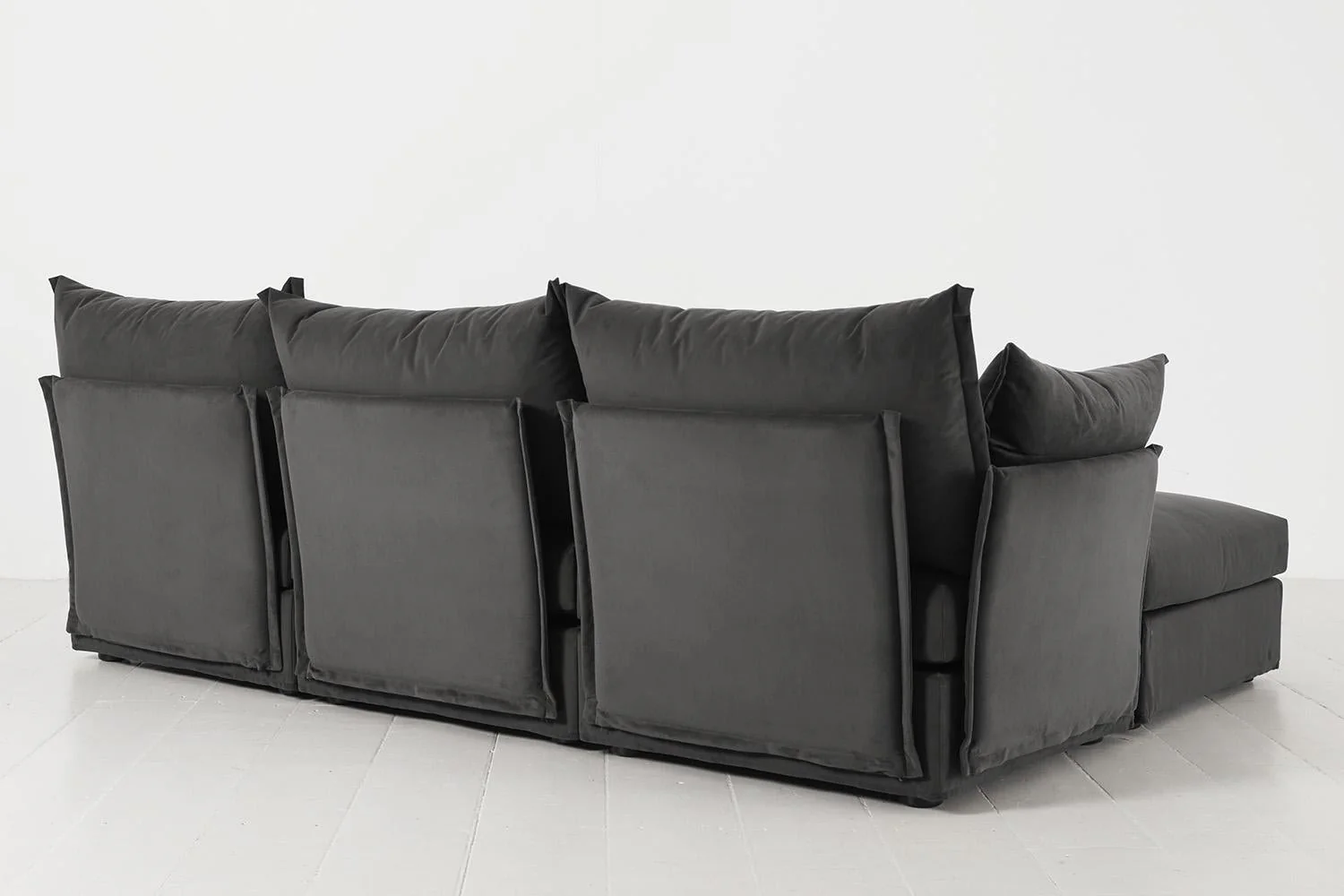 Model 06 3-Seater Left Chaise Sofa, Charcoal - Image 5