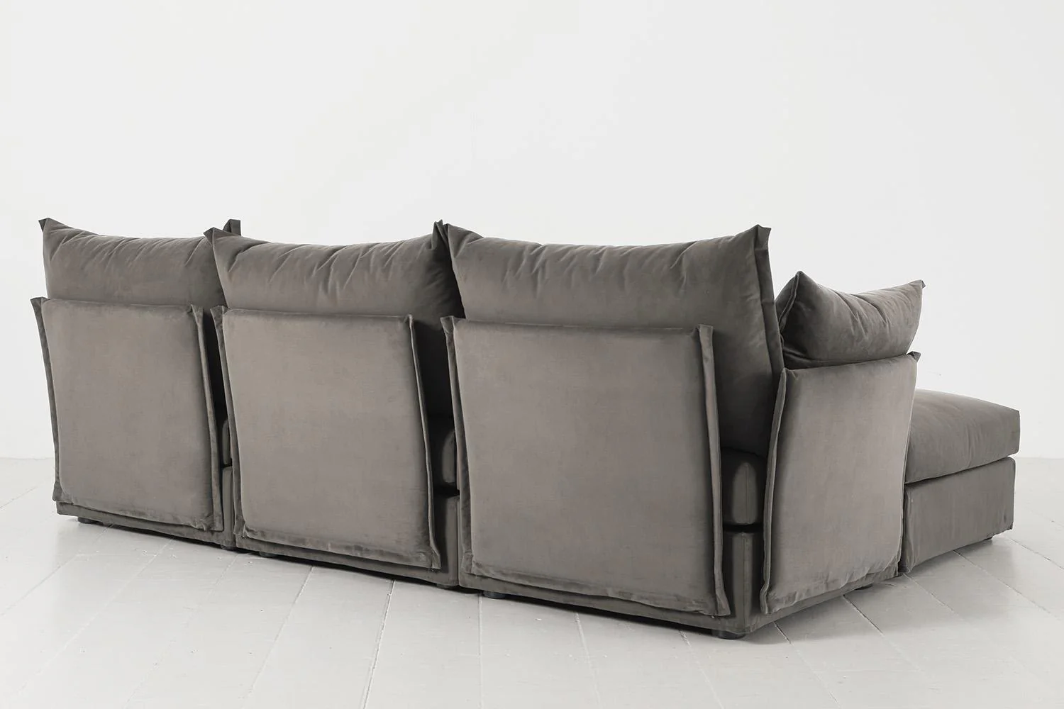 Model 06 3-Seater Left Chaise Sofa, Elephant - Image 4