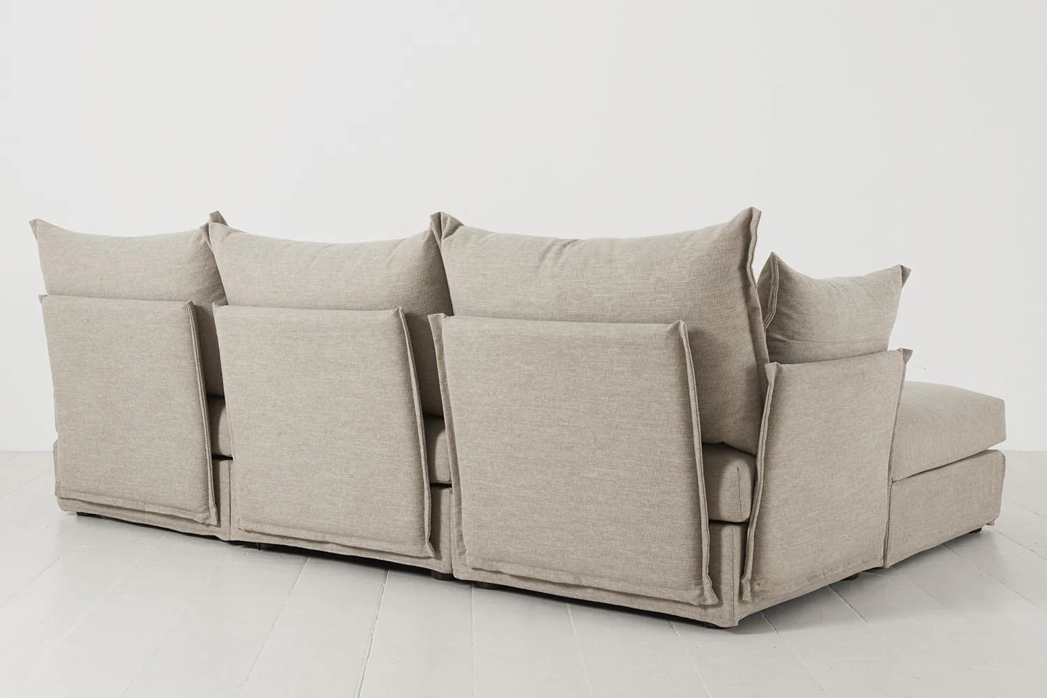 Model 06 3-Seater Left Chaise Sofa, Pumice - Image 5