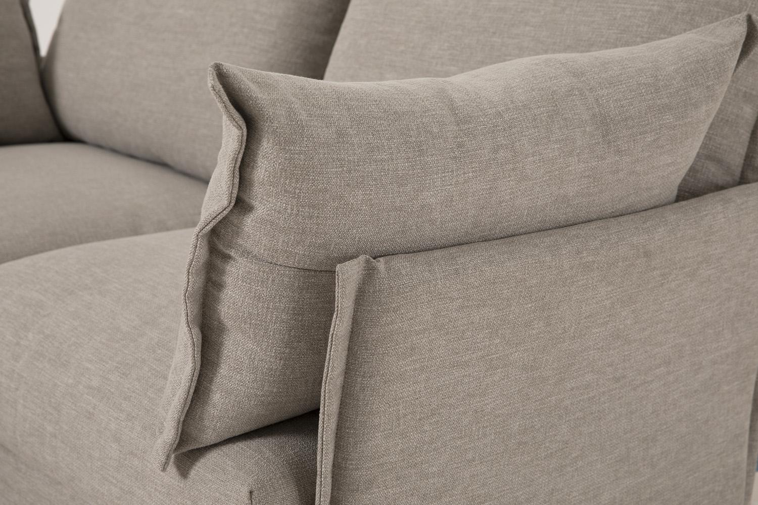Model 06 3-Seater Left Chaise Sofa, Pumice - Image 7