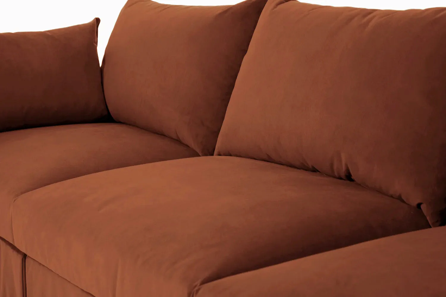 Model 06 3-Seater Right Chaise Sofa, Umber - Image 2