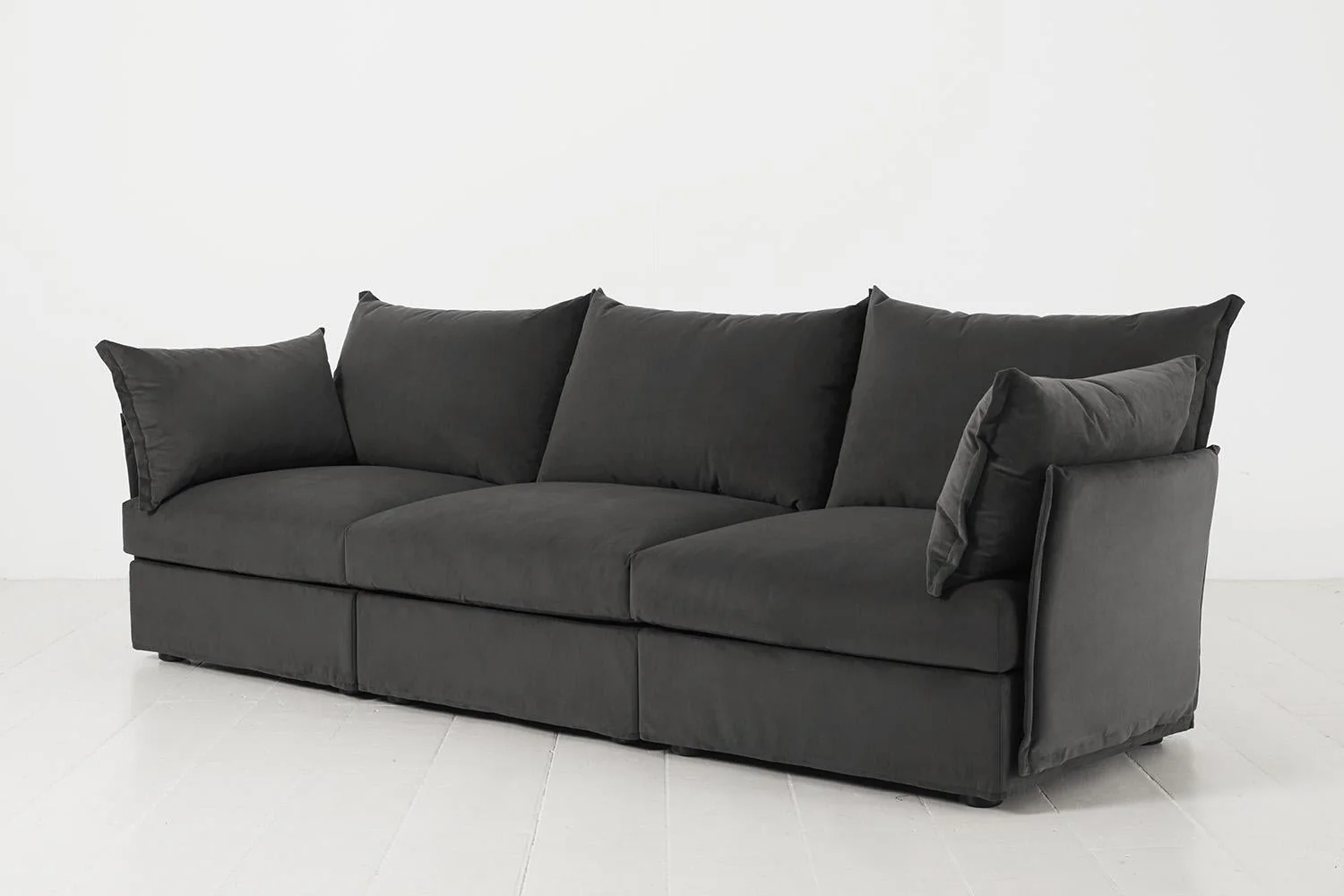 Model 06 3-Seater Sofa, Charcoal - Image 4