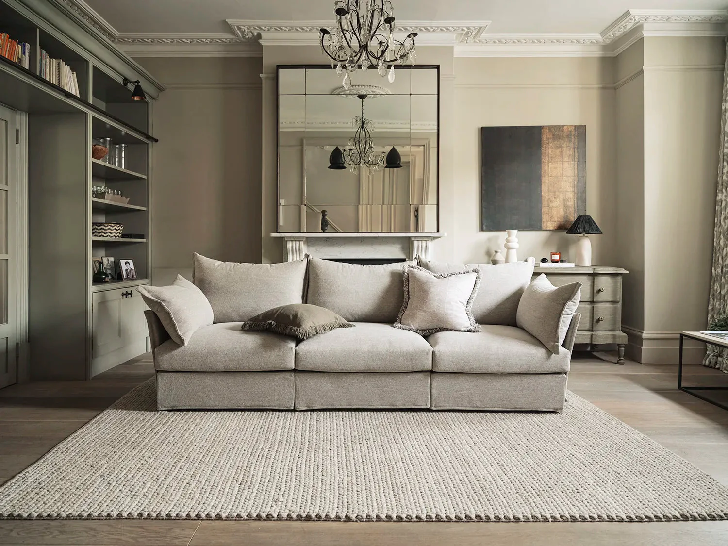 Model 06 3-Seater Sofa, Pumice - Image 2