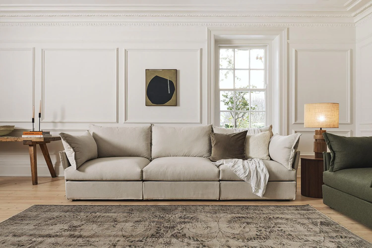 Model 06 3-Seater Sofa, Pumice - Image 4