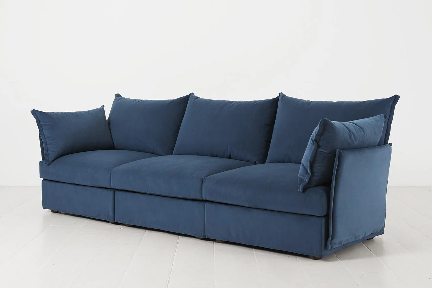Model 06 3-Seater Sofa, Teal - Image 5