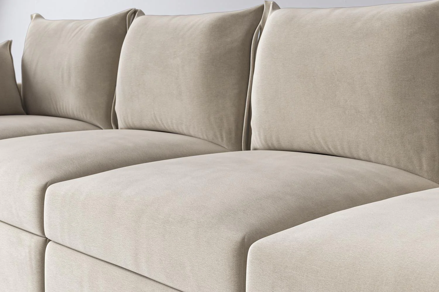 Model 06 Corner Sofa, Chalk - Image 4