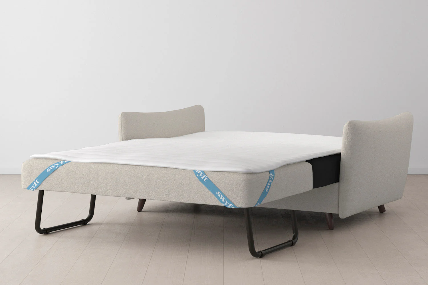 Model 08 Sofa Bed 2.5 Seater, Ivory - Image 11