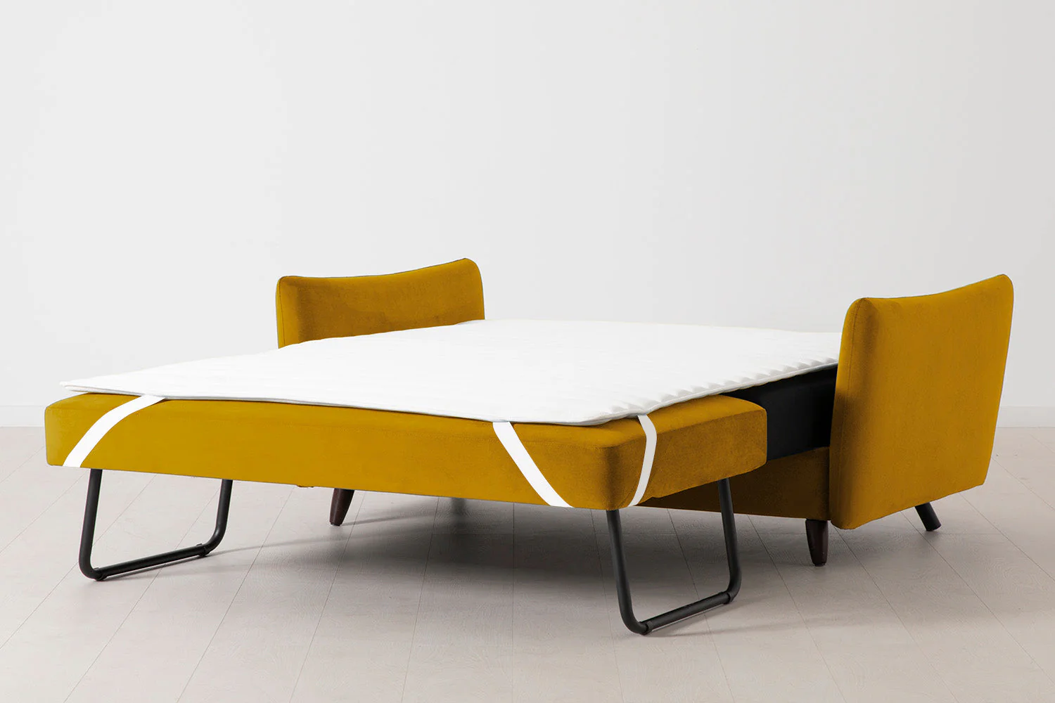 Model 08 Sofa Bed 2.5 Seater, Mustard - Image 13