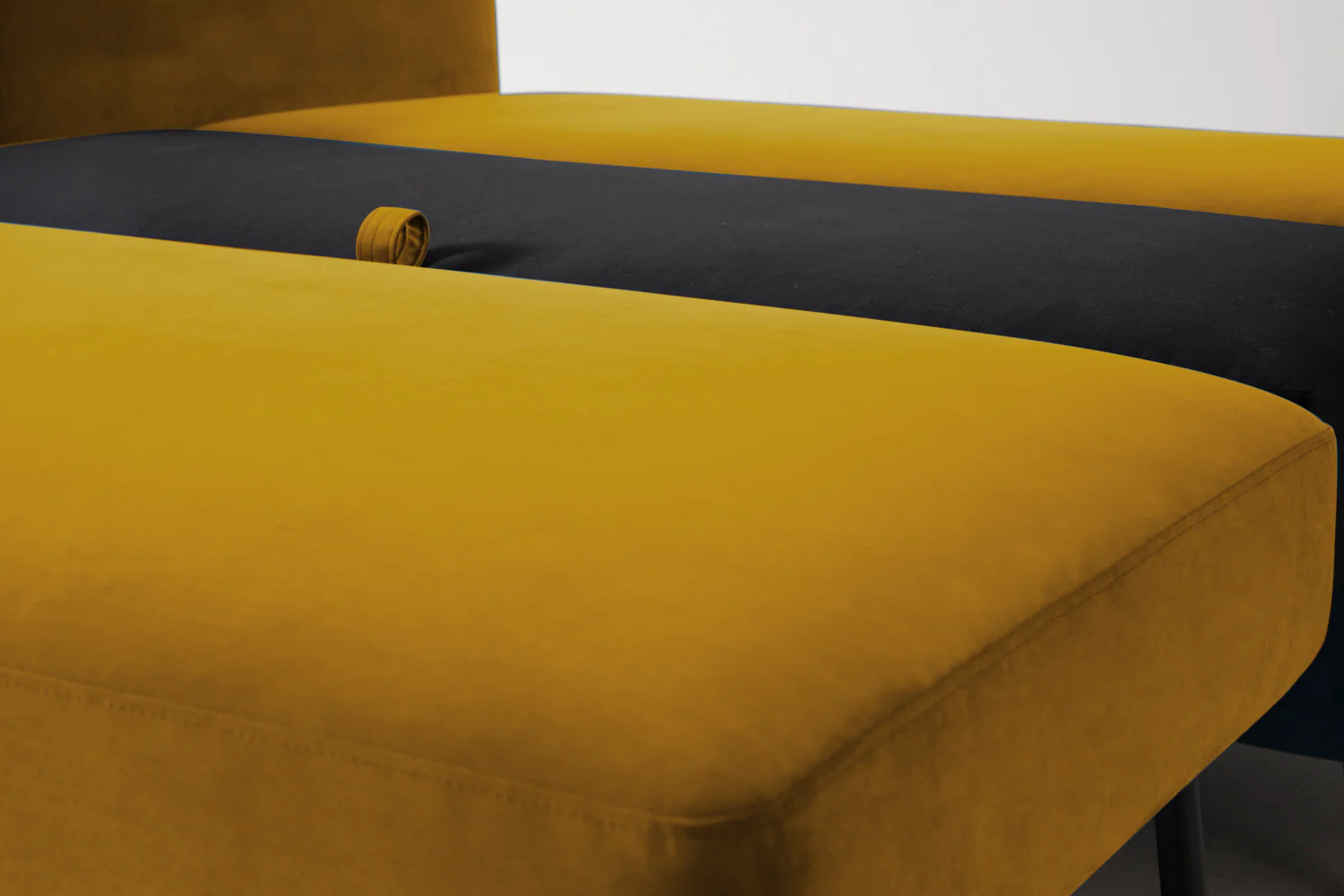 Model 08 Sofa Bed 2.5 Seater, Mustard - Image 14