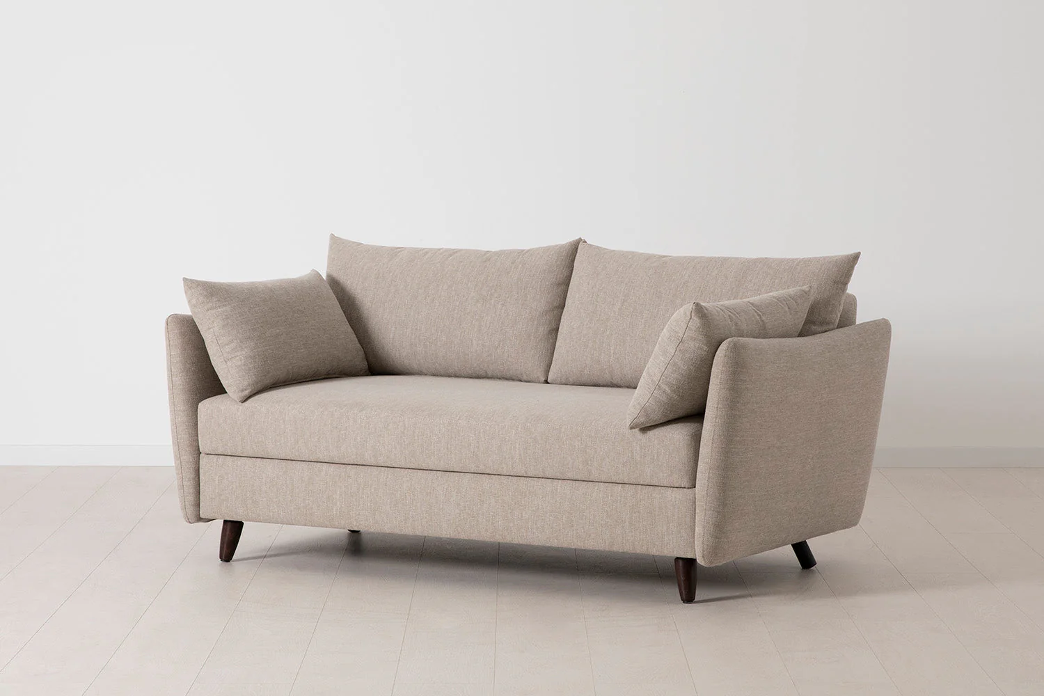 Model 08 Sofa Bed 2.5 Seater, Pumice - Image 4