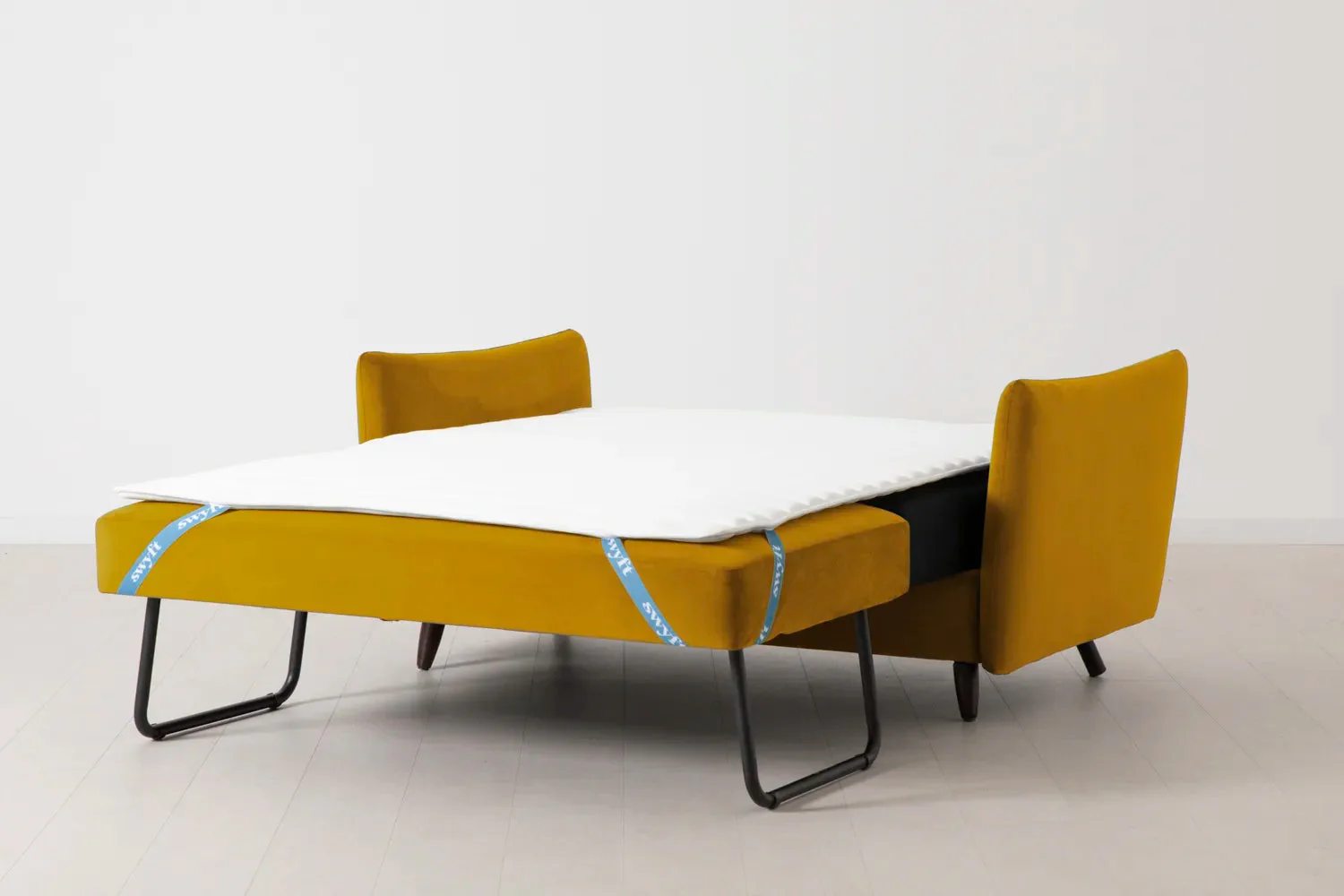 Model 08 Sofa Bed 2 Seater, Mustard - Image 8
