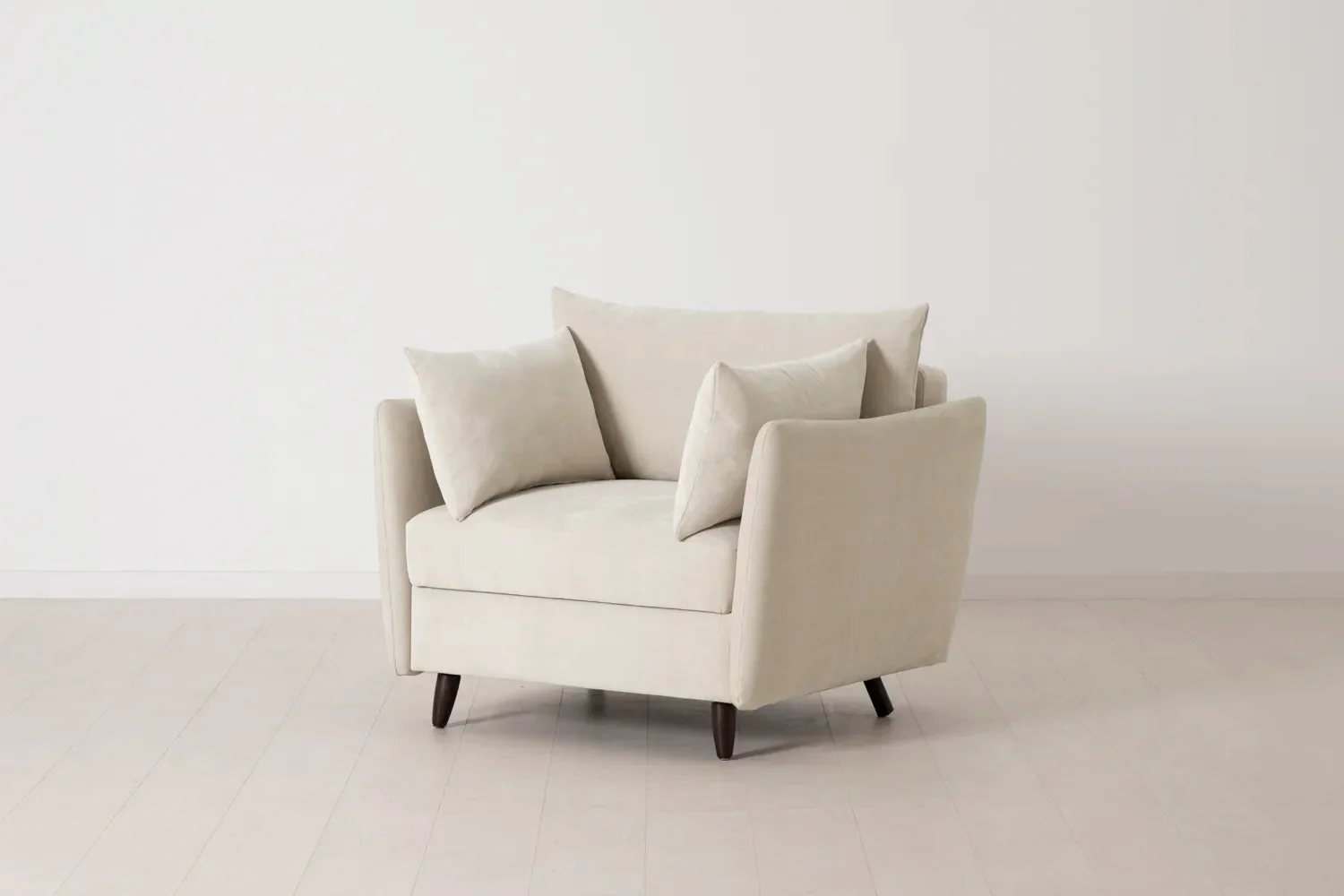 Model 08 Chair Bed Single Sofa Bed, Chalk - Image 8
