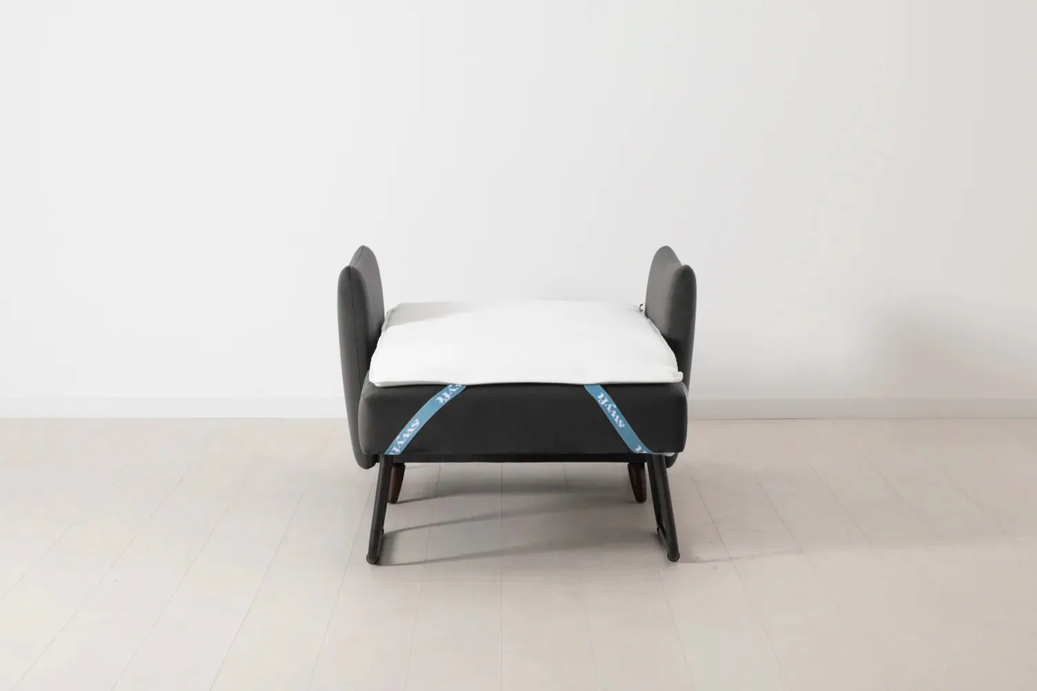 Model 08 Chair Bed Single Sofa Bed, Charcoal - Image 6