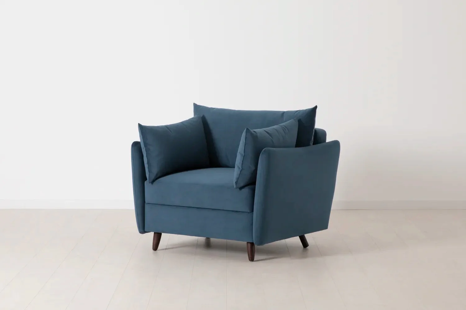 Model 08 Chair Bed Single Sofa Bed, Teal - Image 3