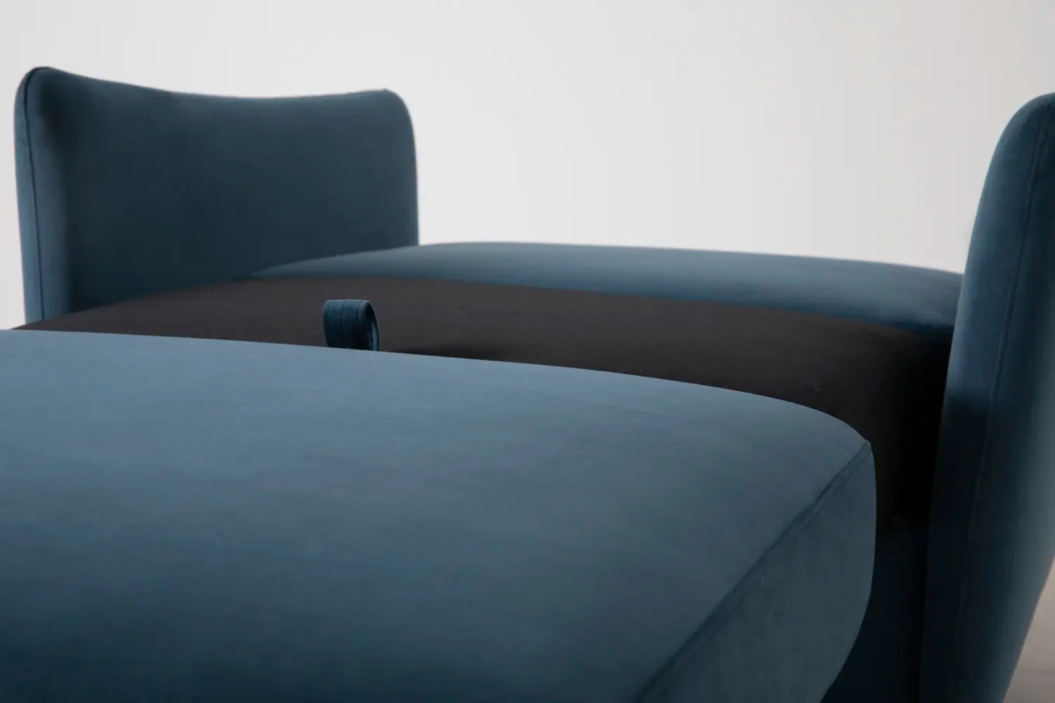 Model 08 Chair Bed Single Sofa Bed, Teal - Image 9