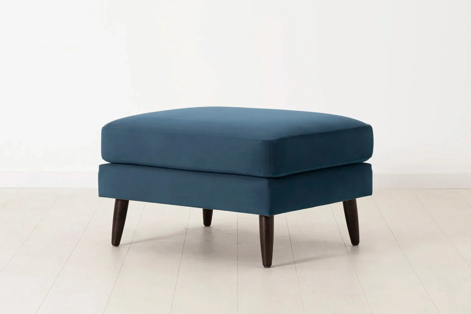 Model 08 Ottoman, Teal - Image 3