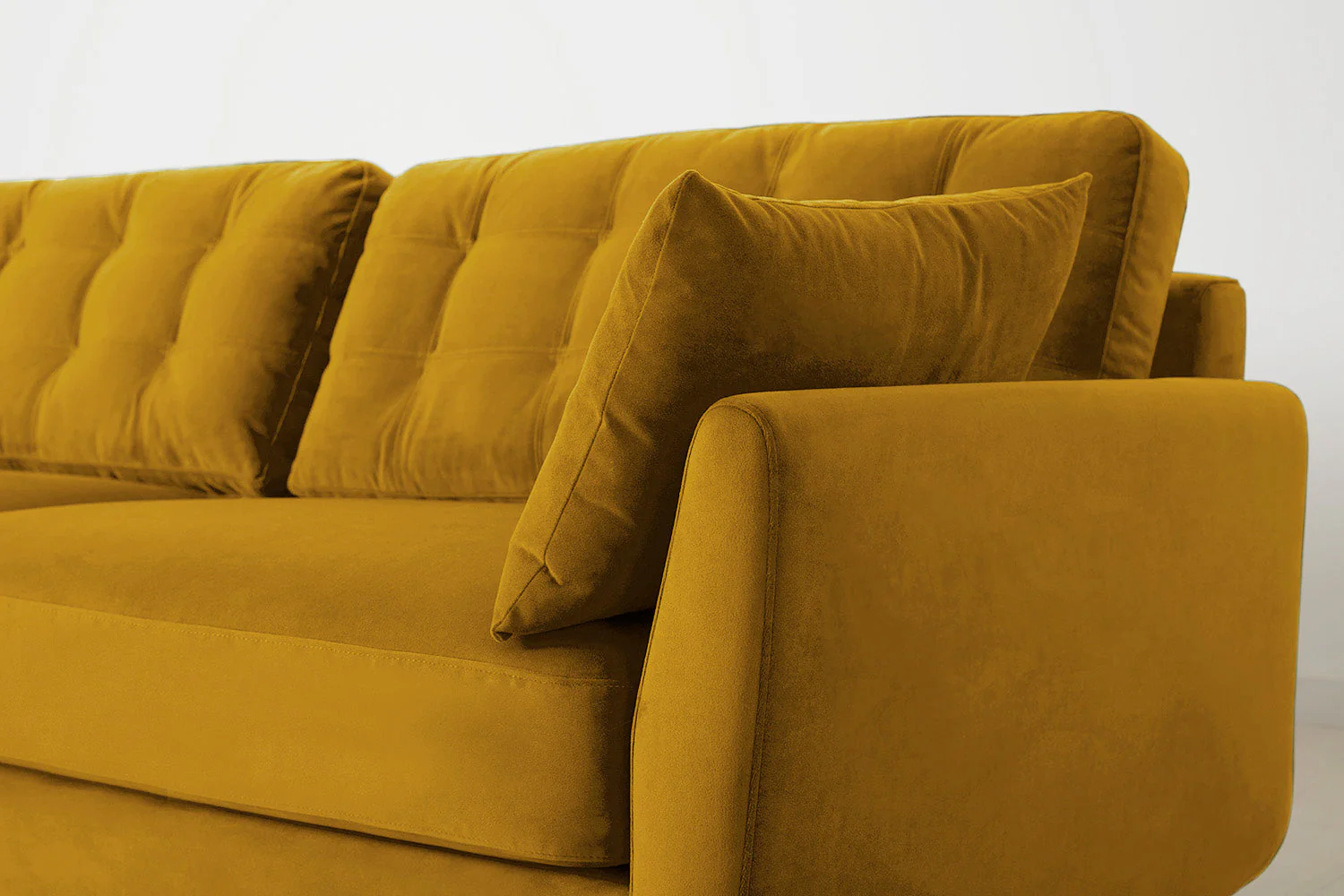 Model 10 2-Seater Sofa, Mustard - Image 10
