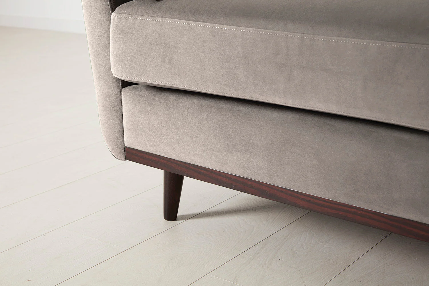 Model 10 2-Seater Sofa with Ottoman, Elephant - Image 8