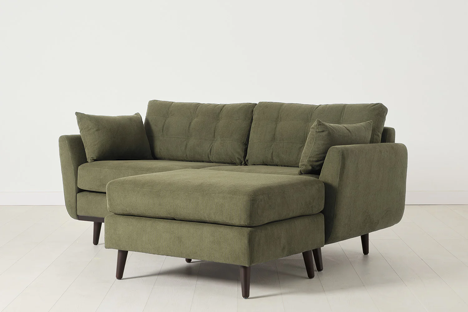 Model 10 2-Seater Sofa with Ottoman, Fennel - Image 2